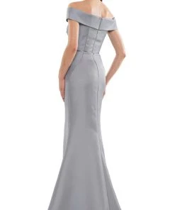 Marsoni By Colors - MV1142 Off Shoulder Mermaid Evening Dress