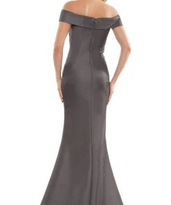 Marsoni By Colors - MV1142 Off Shoulder Mermaid Evening Dress