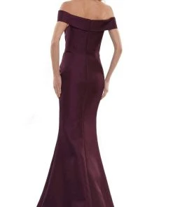 Marsoni By Colors - MV1142 Off Shoulder Mermaid Evening Dress