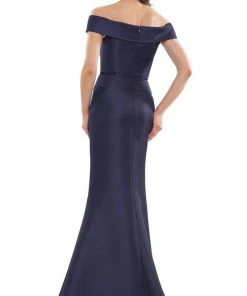 Marsoni By Colors - MV1142 Off Shoulder Mermaid Evening Dress