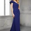 MGNY By Mori Lee - 72235 Ruffled One Shoulder Trumpet Dress