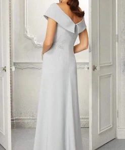 MGNY By Mori Lee - 72406 Off Shoulder A-Line Evening Dress