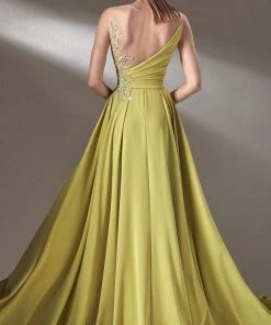 MNM COUTURE - K3903 Sleeveless Illusion Bateau Evening Dress