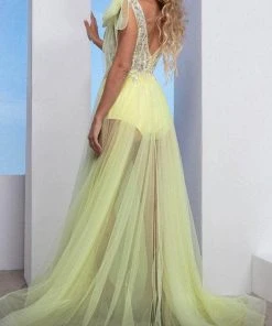 MNM COUTURE M0080 - Embellished A-Line Prom Dress