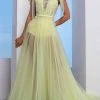 MNM COUTURE M0080 - Embellished A-Line Prom Dress