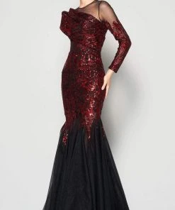 MNM COUTURE - N0362 Sequined Mermaid Creative Dress 7 MNM COUTURE - N0362 Sequined Mermaid Creative Dress