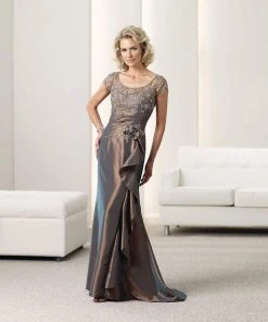 Mon Cheri 112922 Embellished Scoop Dress