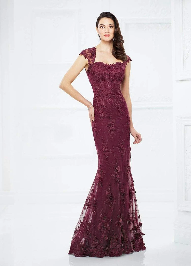 Mon Cheri Embroidered Lace Queen Anne Dress 217934 - 1 Pc Merlot In Size 12 Available 6 Mon Cheri Embroidered Lace Queen Anne Dress 217934 - 1 Pc Merlot In Size 12 Available