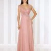 Mon Cheri Ruched Cap Sleeve Ornate Chiffon Gown 116664 1 Mon Cheri Ruched Cap Sleeve Ornate Chiffon Gown 116664