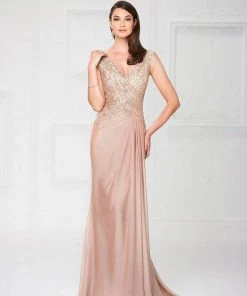 Montage By Mon Cheri - 117905 Two-tone A-Line Gown