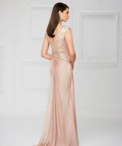 Montage By Mon Cheri - 117905 Two-tone A-Line Gown 5 Montage By Mon Cheri - 117905 Two-tone A-Line Gown