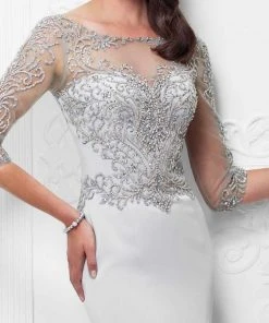 Montage By Mon Cheri - 117910W Fit And Flare Gown