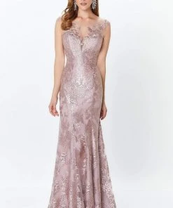 Montage By Mon Cheri - 119932 Allover Lace Trumpet Gown