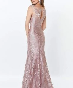 Montage By Mon Cheri - 119932 Allover Lace Trumpet Gown