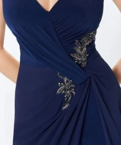 Montage By Mon Cheri - 119936 Shirr-Front Overskirt Jumpsuit 15 Montage By Mon Cheri - 119936 Shirr-Front Overskirt Jumpsuit