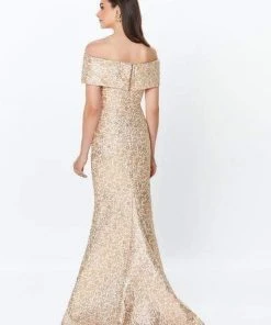 Montage By Mon Cheri - 119955 Off-Shoulder Trumpet Gown