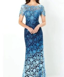 Montage By Mon Cheri - 119958 Ombre Lace Trumpet Dress 19 Montage By Mon Cheri - 119958 Ombre Lace Trumpet Dress