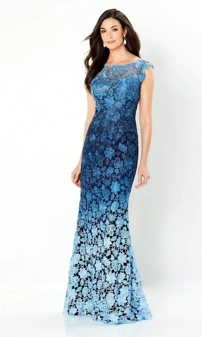 Montage By Mon Cheri - 119958 Ombre Lace Trumpet Dress 10 Montage By Mon Cheri - 119958 Ombre Lace Trumpet Dress