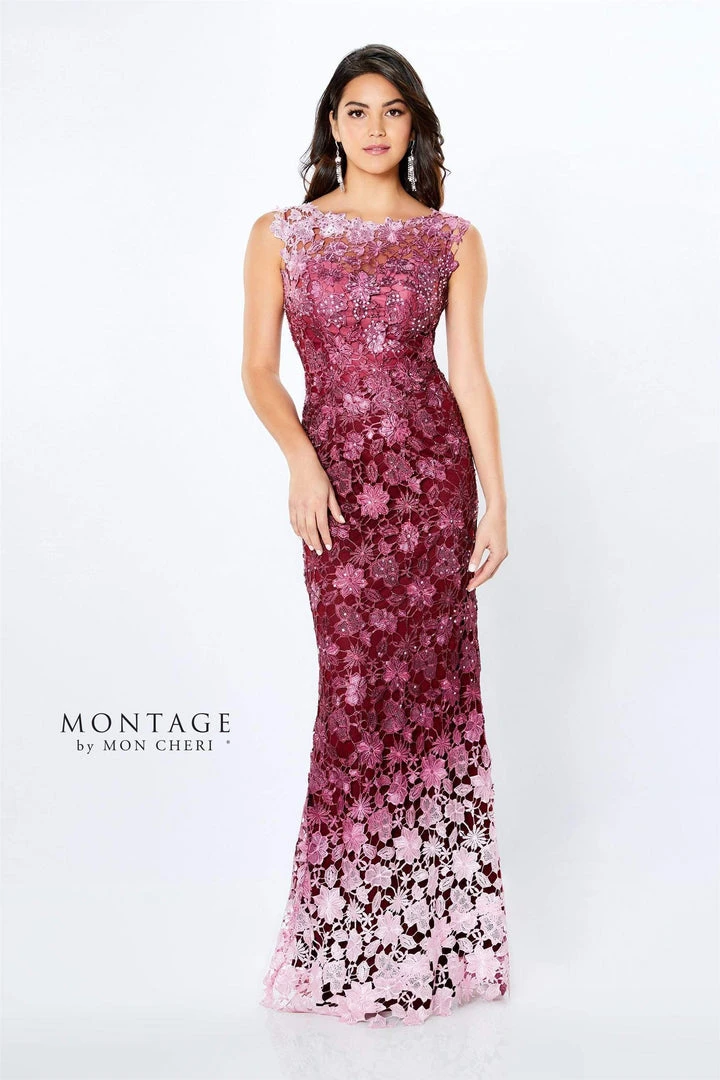 Montage By Mon Cheri - 119958 Ombre Lace Trumpet Dress 12 Montage By Mon Cheri - 119958 Ombre Lace Trumpet Dress