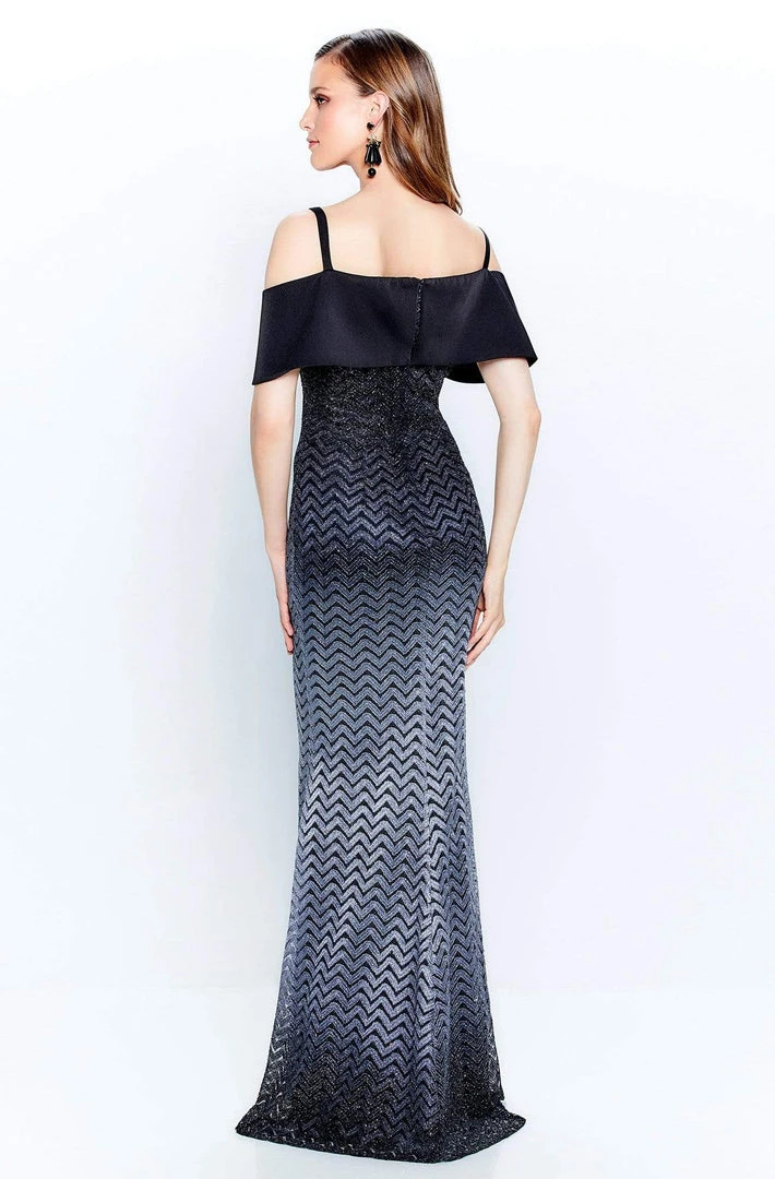 Montage By Mon Cheri - 120908W Ombre Cold Shoulder Long Dress 4 Montage By Mon Cheri - 120908W Ombre Cold Shoulder Long Dress