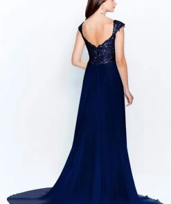 Montage By Mon Cheri - 120909 Sequined Lace Sweetheart Dress