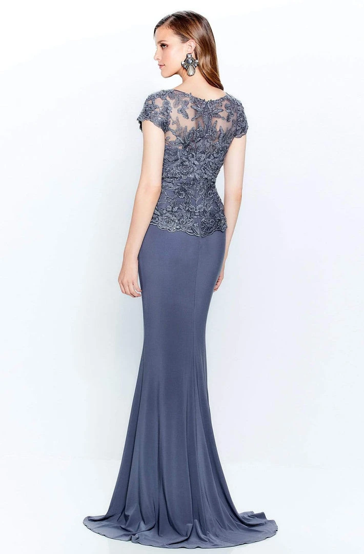 Montage By Mon Cheri - 120910W Embroidered Keyhole Front Long Dress 4 Montage By Mon Cheri - 120910W Embroidered Keyhole Front Long Dress