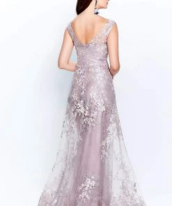 Montage By Mon Cheri - 120917 Embroidered Bateau A-Line Dress 7 Montage By Mon Cheri - 120917 Embroidered Bateau A-Line Dress