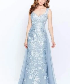 Montage By Mon Cheri - 120918 Embroidered V-Neck Sheath Dress 13 Montage By Mon Cheri - 120918 Embroidered V-Neck Sheath Dress