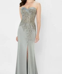 Montage By Mon Cheri 122909 - Stretch Crepe Fitted Gown