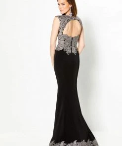 Montage By Mon Cheri - 219974 Corded Lace Sweetheart Trumpet Dress