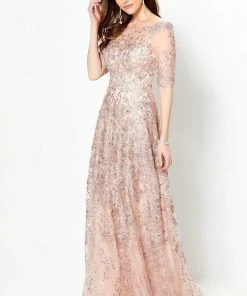 Montage By Mon Cheri - 219976W Embroidered Illusion Bateau A-line Gown 11 Montage By Mon Cheri - 219976W Embroidered Illusion Bateau A-line Gown