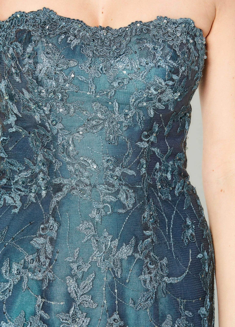 Montage By Mon Cheri - 219979W Embroidered Tulle Mermaid Gown 8 Montage By Mon Cheri - 219979W Embroidered Tulle Mermaid Gown