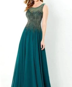 Montage By Mon Cheri - 220939 Illusion Jewel A-Line Gown 9 Montage By Mon Cheri - 220939 Illusion Jewel A-Line Gown