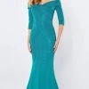 Montage By Mon Cheri - 221970 Off-Shoulder Sparkle Beaded Mermaid Gown