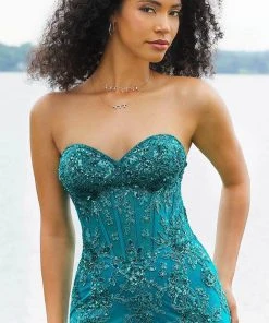 Mori Lee 47022 - Strapless Sweetheart Evening Gown 10 Mori Lee 47022 - Strapless Sweetheart Evening Gown