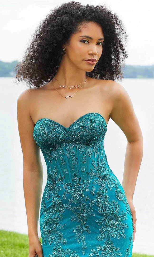 Mori Lee 47022 - Strapless Sweetheart Evening Gown 6 Mori Lee 47022 - Strapless Sweetheart Evening Gown
