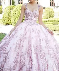 Mori Lee - 60132 Metallic Embroidered Ballgown