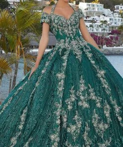 Mori Lee 89351 - Queen Anne Neck Quinceanera