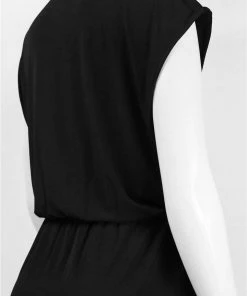 Short Dresses Muse - M3341M Cowl Neck Dolman Dress