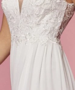 Nox Anabel Bridal Y299W - Embellished Long Bridal Gown 11 Nox Anabel Bridal Y299W - Embellished Long Bridal Gown