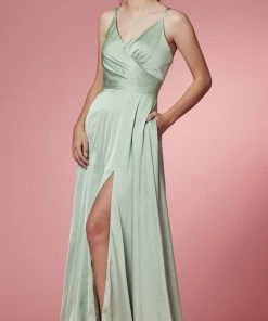 Nox Anabel E1020 - Lace Up Style Prom Dress