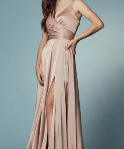 Nox Anabel E1020 - Lace Up Style Prom Dress