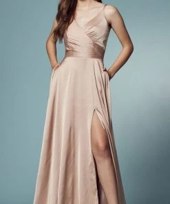 Nox Anabel E1020 - Lace Up Style Prom Dress