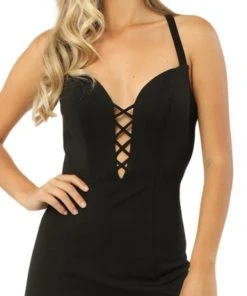 Nox Anabel - M133 Sexy Sleeveless Strappy Back Mermaid Gown