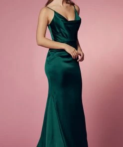 Nox Anabel R1026 - Cowl Mermaid Prom Dress