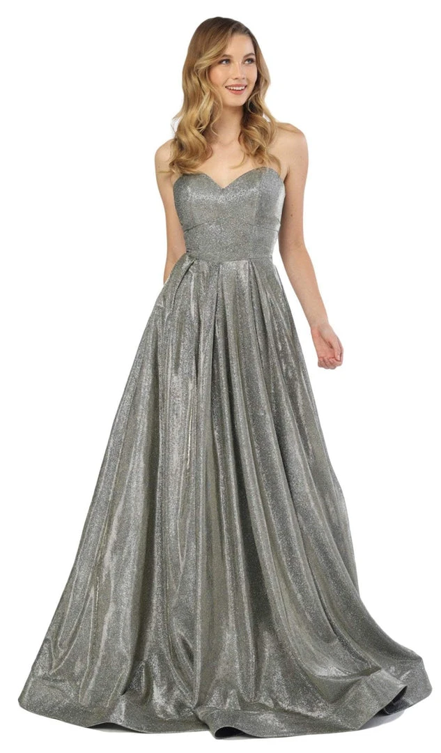 Nox Anabel - T258 Lustrous Strapless Sweetheart A-Line Evening Gown 7 Nox Anabel - T258 Lustrous Strapless Sweetheart A-Line Evening Gown