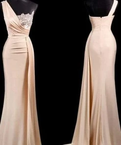 Portia And Scarlett - PS21219 Embellished One Shoulder Trumpet Dress