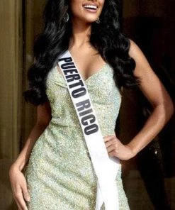 Portia And Scarlett PS22483C - Spaghetti Strapped Cocktail Dress