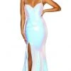 Portia And Scarlett - PS6521 Sweetheart Evening Dress With Slit