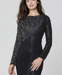 Primavera Couture - 3488 Jewel Bugle Beads Long Dress